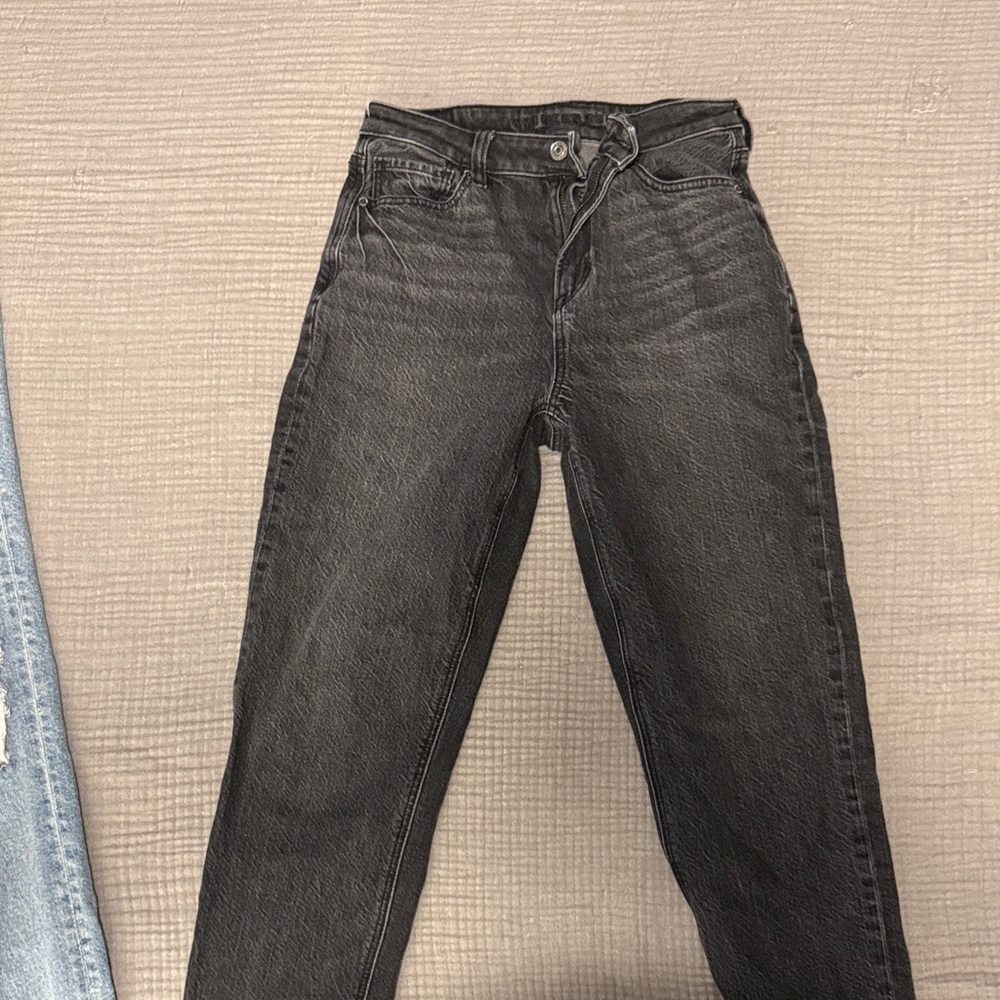 American Eagle Black Denim Strigid Jeans